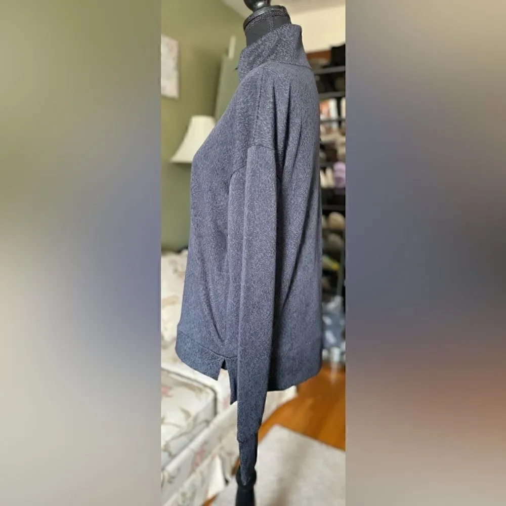 MONDETTA NWT black cold gear 1/4 zip long sleeve top - Picture 2 of 10